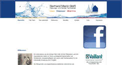 Desktop Screenshot of firma-gerhard-mann.de